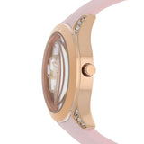 Guess Clarity Gold Dial Pink Silicone Strap Watch for Women - GW0109L2 Authentic Buy Shop Now