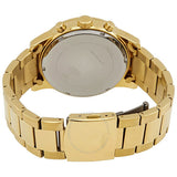 Guess Atlas Chronograph Gold Dial Gold Steel Strap Watch For Men - W0668G4 Authentic Buy Shop Now