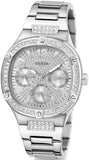 Guess Duchess Quartz Silver Dial Silver Steel Strap Watch For Women - GW0558L1 Authentic Buy Shop Now