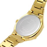 Guess Duchess Quartz Gold Dial Gold Steel Strap Watch For Women - GW0558L2 Authentic Buy Shop Now