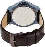 Guess Force Quartz Brown Dial Brown Leather Strap Watch For Men - W0674G5 Authentic Buy Shop Now