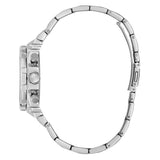Guess Fusion Chronograph Crystals Silver Dial Silver Steel Strap Watch For Women - GW0552L1 Authentic Buy Shop Now
