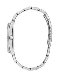 Guess G Twist Diamonds Silver Dial Silver Steel Strap Watch For Women - W1201L1 Authentic Buy Shop Now