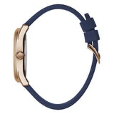 Guess G Twist White Dial Blue Silicone Strap Watch For Women - W0911L6 Authentic Buy Shop Now