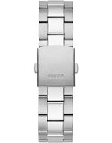 Guess Empire Quartz Black Dial Silver Steel Strap Watch For Men - GW0489G1 Authentic Buy Shop Now