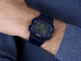 Guess Stealth Blue Dial Blue Rubber Strap Watch for Men - GW0270G3 Authentic Buy Shop Now