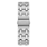 Guess Asset Quartz Black Dial Silver Steel Strap Watch For Men - GW0575G1 Authentic Buy Shop Now