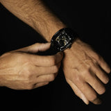 Guess Legend Analog Black Dial Black Rubber Strap Watch For Men - GW0648G1 Authentic Buy Shop Now