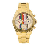 Guess Eclipse Multifunction Gold Dial Gold Steel Strap Watch for Women - GW0433L1 Authentic Buy Shop Now