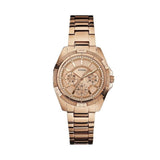 Guess Phantom Mini Rose Gold Dial Rose Gold Steel Strap Watch for Women - W0235L3 Authentic Buy Shop Now