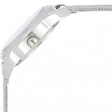 Guess Whisper Silver Dial Silver Mesh Bracelet Watch for Women - W1084L1 Authentic Buy Shop Now