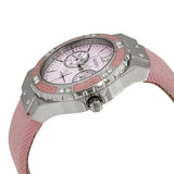 Guess Limelight Quartz Diamonds Pink Dial Pink Denim Strap Watch For Women - W0775l15 Authentic Buy Shop Now