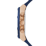 Guess Momentum Chronograph Blue Dial Blue Rubber Strap Watch for Men - GW0263G2 Authentic Buy Shop Now