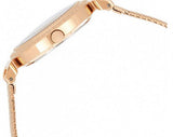 Guess Monroe Silver Dial Rose Gold Steel Strap Watch For Women - W1152L3 Authentic Buy Shop Now