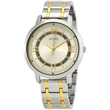 Guess Montauk Silver Dial Two Tone Steel Strap Watch for Women - W0933L5 Authentic Buy Shop Now