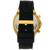 Guess Empire Chronograph Quartz Black Dial Black Silicon Strap Watch For Men - GW0583G2 Authentic Buy Shop Now
