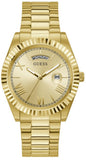 Guess Connoisseur Gold Dial Gold Steel Strap Watch for Men - GW0265G2 Authentic Buy Shop Now