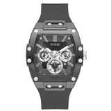 Guess Phoenix Multifunction Black Dial Black Rubber Strap Watch for Men - GW0203G3 Authentic Buy Shop Now