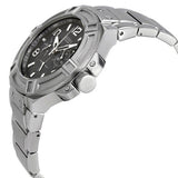 Guess Rigor Quartz Black Dial Silver Steel Strap Watch For Men - W0218G2 Authentic Buy Shop Now