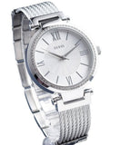 Guess Soho Silver DIal Stainless Steel Mesh Bracelet Watch For Women - W0638L1 Authentic Buy Shop Now