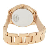 Guess Tri Glitz Quartz Diamonds Rose Gold Dial Rose Gold Mesh Bracelet Watch For Women - W1142L4 Authentic Buy Shop Now