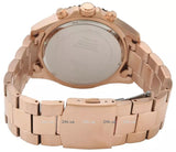 Guess Chaser Chronograph Black Dial Rose Gold Steel Strap Watch for Men - W0170G3 Authentic Buy Shop Now