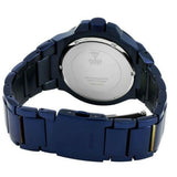 Guess Rigor Multifunction Black Dial Blue Steel Strap Watch for Men - W0218G4 Authentic Buy Shop Now