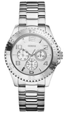 Guess BFF Multifunction Silver Dial Silver Steel Strap Watch for Women - W0231L1 Authentic Buy Shop Now