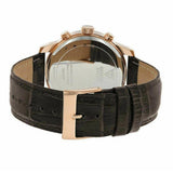 Guess Horizon Quartz Champagne Dial Brown Leather Strap Watch For Women - W0380G4 Authentic Buy Shop Now