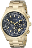 Guess Multifunction Black Dial Gold Steel Strap Watch for Men - W0602G1 Authentic Buy Shop Now