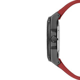 Guess Legacy Black Dial Red Silicone Strap Watch for Men - W1049G6 Authentic Buy Shop Now