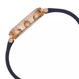 Guess Solistice Diamonds Roe Gold Dial Black Rubber Strap Watch for Women - GW0484L2 Authentic Buy Shop Now