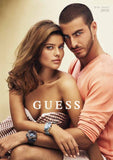 Guess Pinnacle Chronograph Quartz Blue Dial Brown Leather Strap Watch For Men - W0673G1 Authentic Buy Shop Now