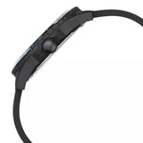 Guess Odyssey Quartz Black Dial Black Leather Strap Watch For Men - W1108G5 Authentic Buy Shop Now