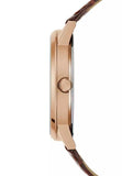 Guess Gadget Brown Dial Brown Leather Strap Watch for Men - GW0570G2 Authentic Buy Shop Now