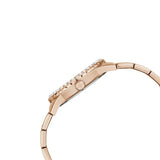 Guess Sparkler Diamonds Black Dial Rose Gold Steel Strap Watch for Women - GW0111L3 Authentic Buy Shop Now