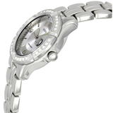Guess Water Pro Diamonds Silver Dial Silver Steel Strap Watch For Women - G75511M Authentic Buy Shop Now