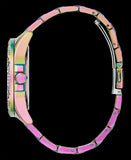 Guess Crown Jewel Diamonds Purple Dial Purple Steel Strap Watch for Women - GW0410L4 Authentic Buy Shop Now