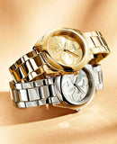 Guess G-Twist Gold Dial Gold Steel Strap Watch for Women - W1082L2 Authentic Buy Shop Now
