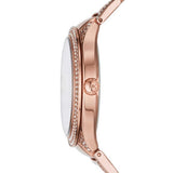 Michael Kors Kerry Purple Dial Rose Gold Stainless Steel Strap Watch for Women - MK3482 Authentic Buy Shop Now