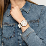 Guess Athena White Dial White Rubber Strap Watch For Women - GW0030L3 Authentic Buy Shop Now