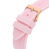 Guess Athena White Dial Pink Rubber Strap Watch For Women - GW0030L4 Authentic Buy Shop Now