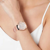 Guess Athena Rose Gold Dial Rose Gold Rubber Strap Watch for Women - GW0409L3 Authentic Buy Shop Now