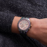 Guess Heiress Multifunction Diamonds Purple Dial Purple Steel Strap Watch for Women - GW0440L3 Authentic Buy Shop Now