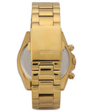 Guess Exclusive Multi Color White Dial Gold Steel Strap Watch for Women - GW0457L1 Authentic Buy Shop Now