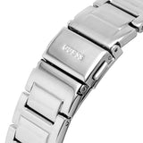 Guess Deco Multifunction Quartz Silver Dial Silver Steel Strap Watch For Women - GW0472L1 Authentic Buy Shop Now