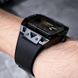 Guess Legend Black Dial Black Silicone Strap Watch For Men - GW0500G2 Authentic Buy Shop Now