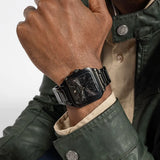 Guess Integrity Analog Black Dial Black Steel Strap Watch for Men - GW0631G2 Authentic Buy Shop Now