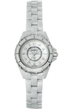 Chanel J12 Diamonds Quartz Mother of Pearl White Dial White Steel Strap Watch for Women - J12 H2570 Authentic Buy Shop Now