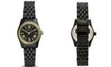 Michael Kors Lexington Quartz Black Dial Black Steel Strap Watch for Women - MK3299 Authentic Buy Shop Now